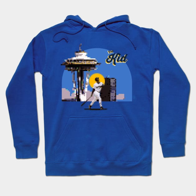 Ken Griffey Jr • The 16-Bit Kid Hoodie by When We Were Kids